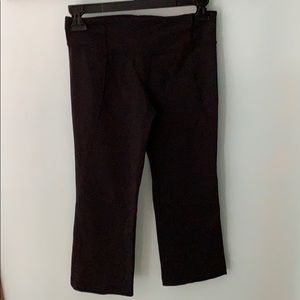 Lululemon cropped black pant